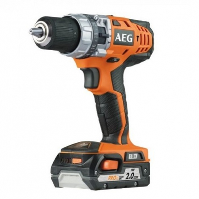 Шуруповерт аккумуляторный ударный AEG BSB18CLi-202C