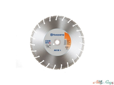 Алмазний диск Husqvarna  AS35+ 350 -1" залізобетон