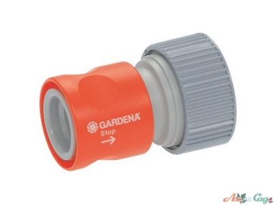 Коннектор Gardena Профи с автостопом 19 мм (3/4")