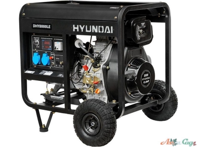 Дизельный генератор Hyundai DHY 8000LE