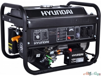 Бензиновий генератор Hyundai  HHY3010FE