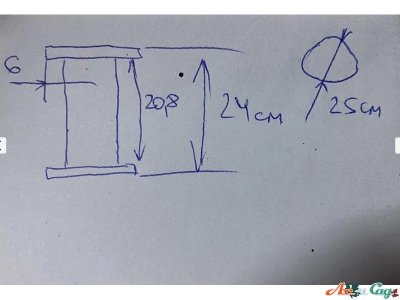 Котушка для кабелю лески мотузки D25 см міцна