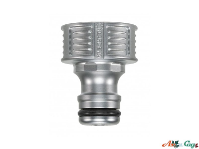 Штуцер Gardena Premium резьбовой металлический 1/2"