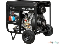 Дизельний генератор Hyundai DHY 6000LE-3