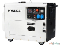 Дизельний генератор Hyundai DHY 6000SE
