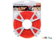 Косильная струна Stihl Ø2,4 мм х 83 м круглая малошумная