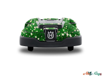 Наклейка квіти Husqvarna до 405Х/415X комплект