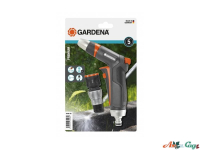 Пистолет-наконечник для полива Gardena Premium 2 в 1 + соединитель Premium 13 мм (1/2")