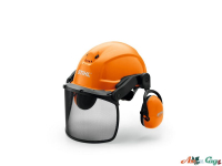 Шлем защитный с сеткой и наушниками Stihl DYNAMIC X-Ergo