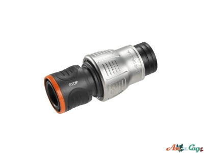 Соединитель Gardena Premium c автостопом для шланга 19 мм (3/4")