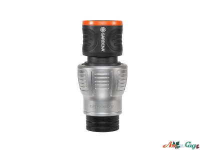Соединитель Gardena Premium c автостопом для шланга 19 мм (3/4")